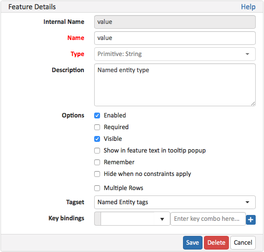 layer feature details