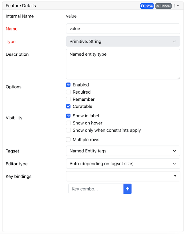 layer feature details