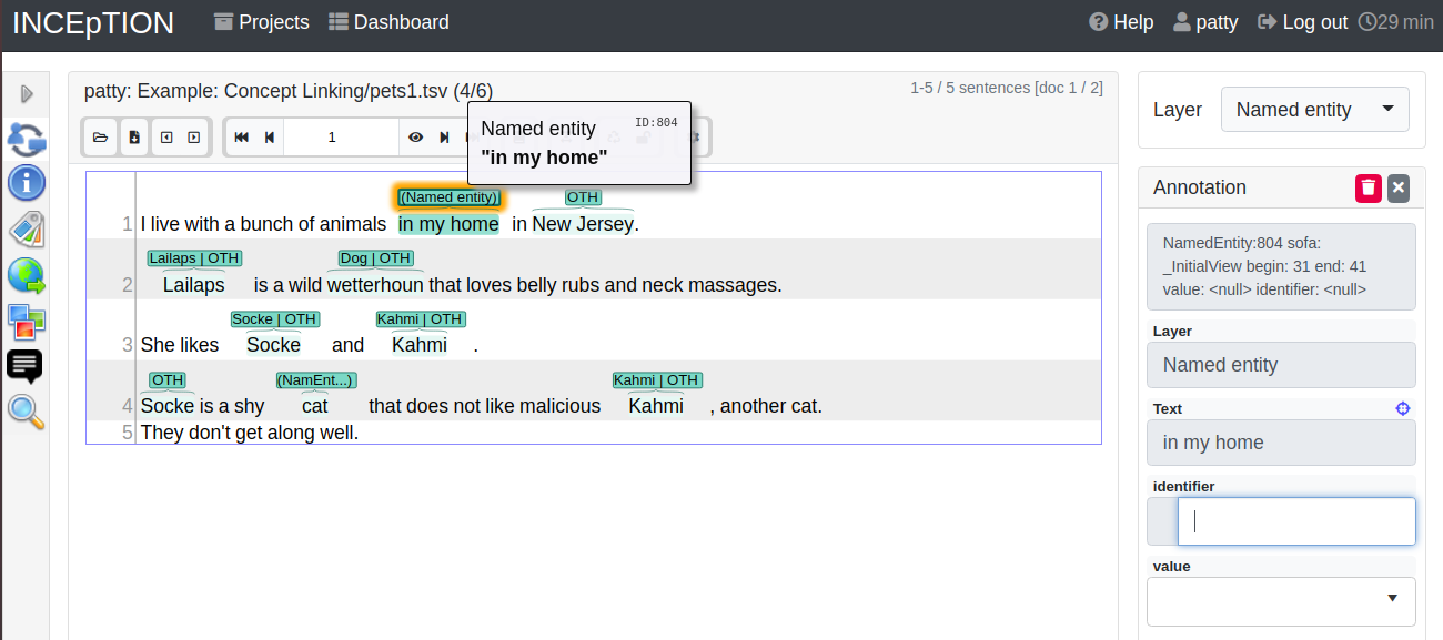 getting started first annotation