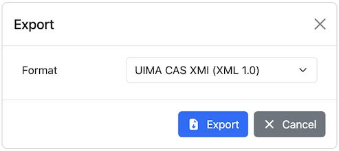annotation export